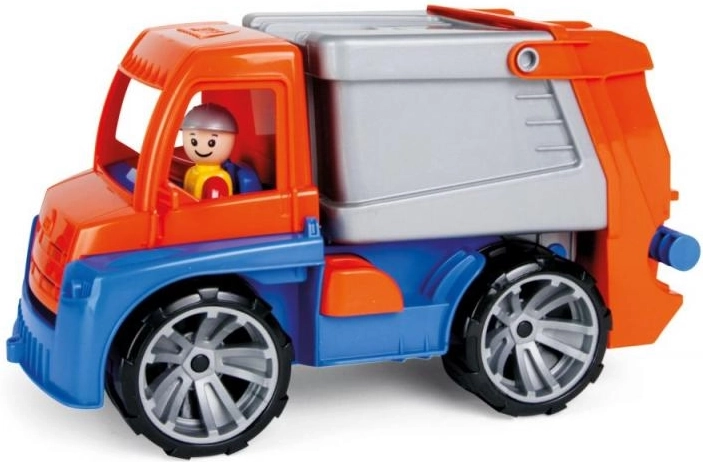 Truxx gekleurd vuilniswagen 29 cm