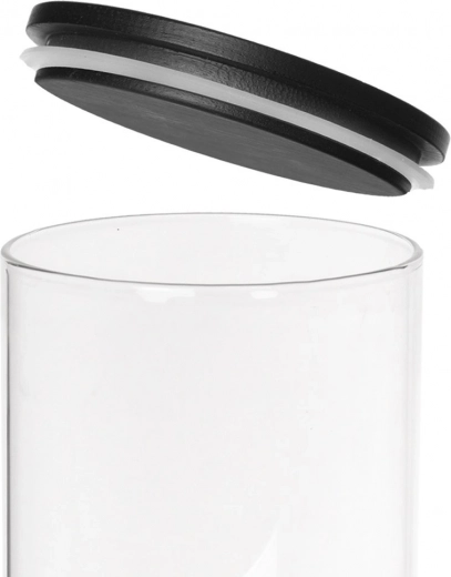 Couvercle hermétique avec joint en silicone