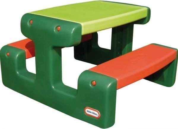 Tavolino da picnic per bambini Little Tikes verde succoso