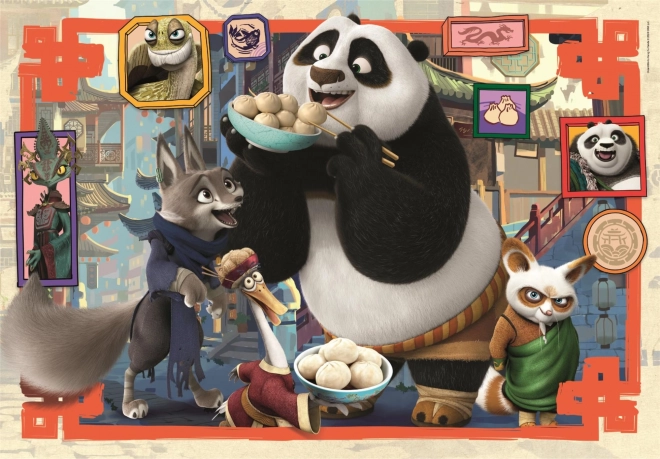 Puslespil Clementoni Kung Fu Panda maxi 24 brikker