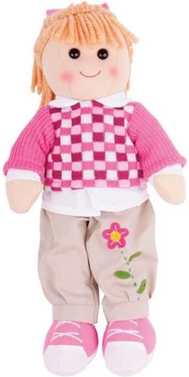 Poupée en tissu Melanie 38 cm – Bigjigs Toys