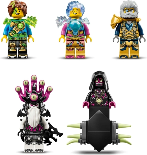 Cinque minifigure e una valanga di accessori