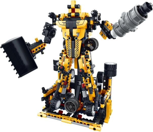 Kombinace 6 modelů do jednoho robota