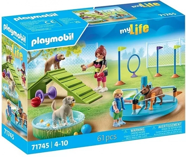 Playmobil myLife dog playground and agility course
