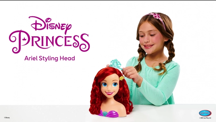 Princess Styling Head Ariel with Accessories
