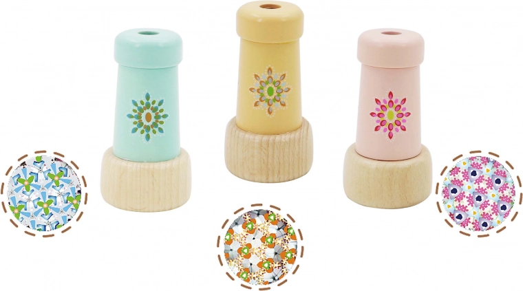 Colorful Wooden Kaleidoscope