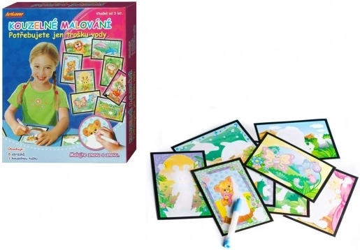 magic water coloring – set of 8 pcs