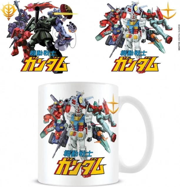 GUNDAM Mech Mash Up Mug 315 ml