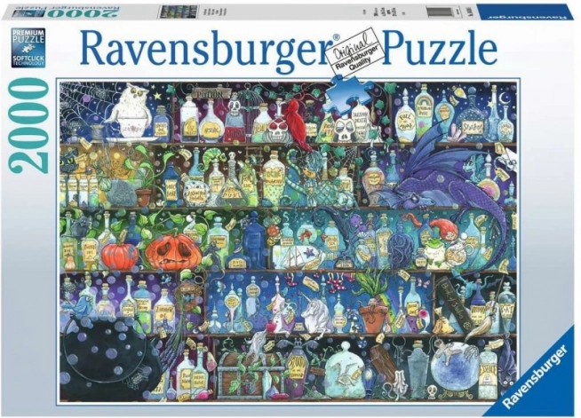RAVENSBURGER Puzzle 2000 Pieces – Poisons and Potions