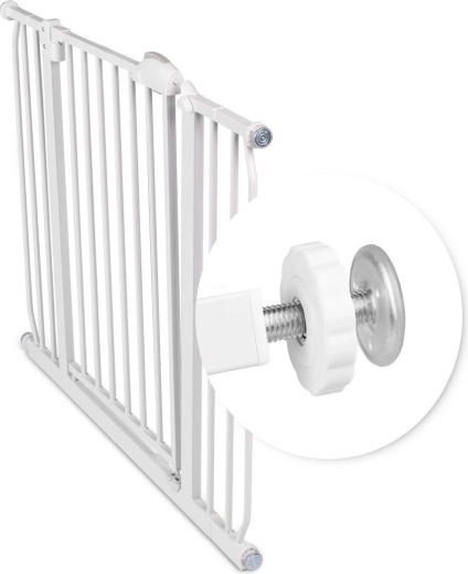 No drilling: quick pressure-mount installation