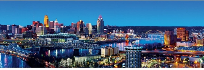 Panoramic Puzzle MASTERPIECES Cincinnati, Ohio 1000 pieces