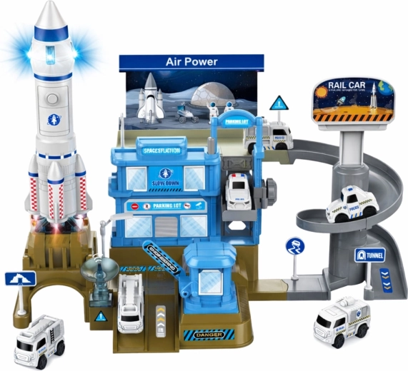 Multi-level parking and driving system