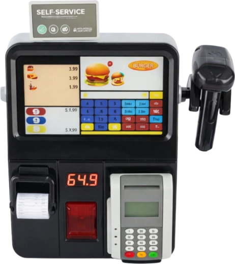 Scansione e scontrini come in un vero negozio