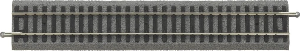 Piko straight track G231 with roadbed H0