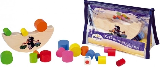 Detoa Krtku, Don’t Spill It! - Wooden Balancing Toy
