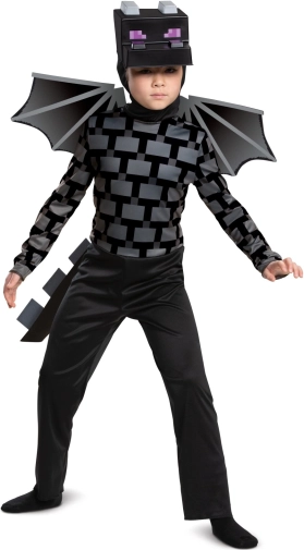 Minecraft Ender Dragon jelmez gyerekeknek 4–6 éveseknek