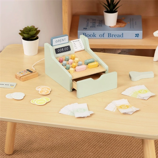 Izvlečni predal in barvni gumbi