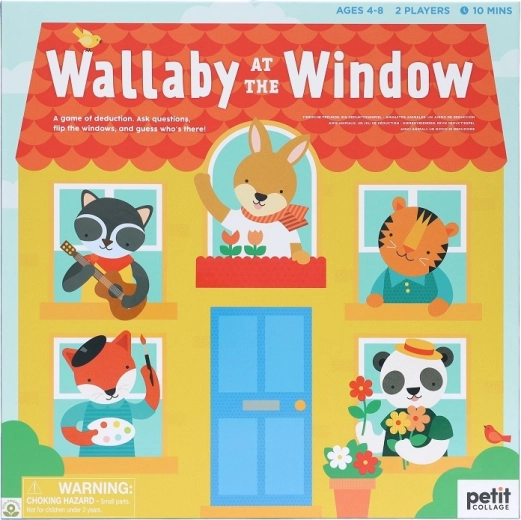 Children’s deductive game Wallaby at the Window by Petit Collage