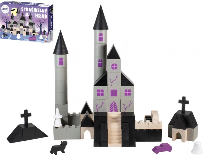 Wooden Building Kit Haunted Castle