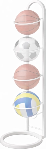 Design vertical peu encombrant pour 4 ballons