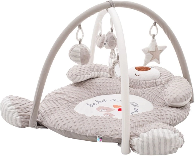 Zacht minky met 3D-structuur voor maximaal comfort