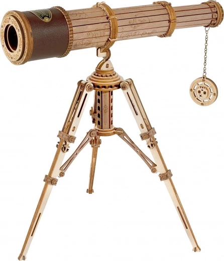ROBOTIME Rokr Wooden Model of a Monocular Telescope
