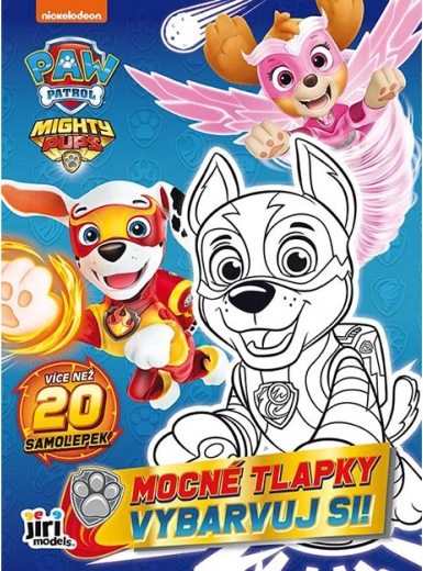 Coloring Book Paw Patrol Mighty Paws