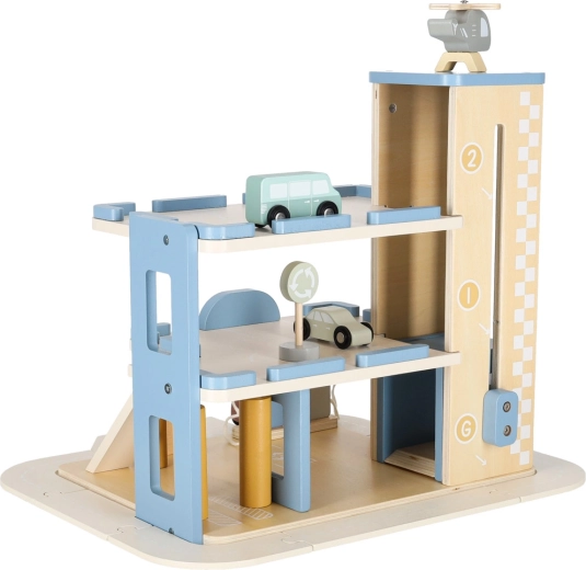 Functional elevator for cars between floors