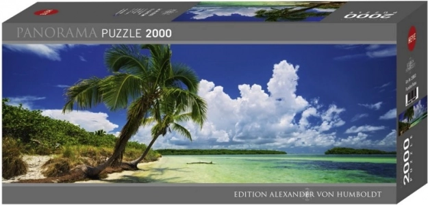 Puzzle 2000 pièces Heye – palmiers paradisiaques