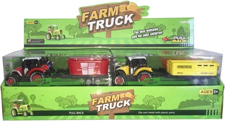 Traktor na spätné natiahnutie 18 cm