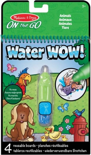 Melissa & Doug Water Wow magiczne malowanie wodą – zwierzątka