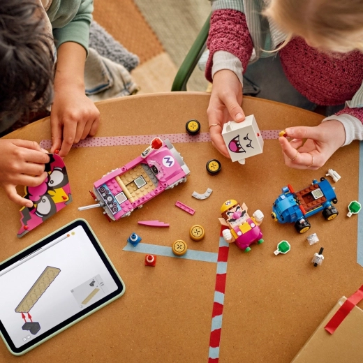 Effetti interattivi con LEGO Mario, Luigi e Peach