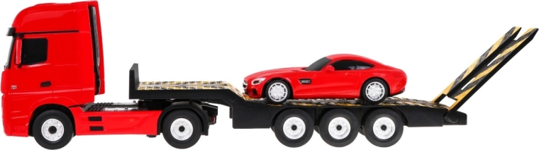 Valósághű szerelvény működő rámpával