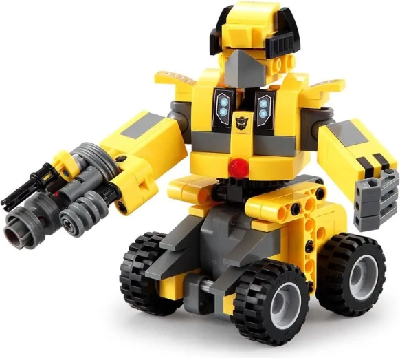 Articulations mobiles et roues en caoutchouc