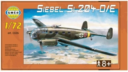Airplane Model Siebel Si 204 D/E 1:72