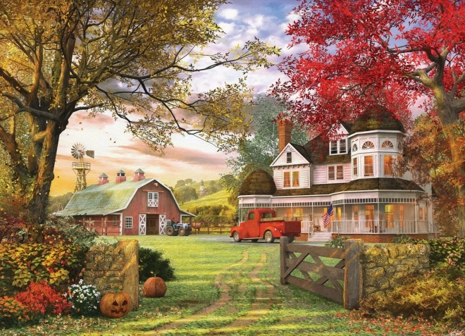 EUROGRAPHICS Puzzle Old Pumpkin Farm 1000 pieces