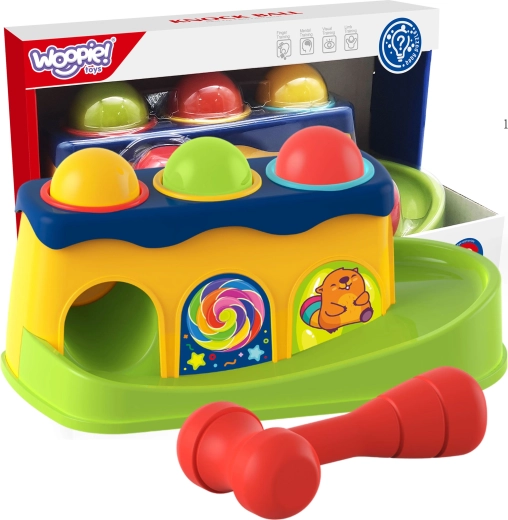 Woopie Buntes Montessori-Klopfspielzeug für Kinder