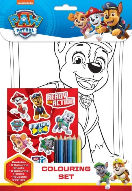 Coloring Set PAW PATROL by NICKELODEON