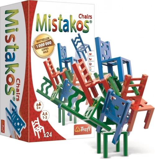 Board Game TREFL Mistakos: Chairs