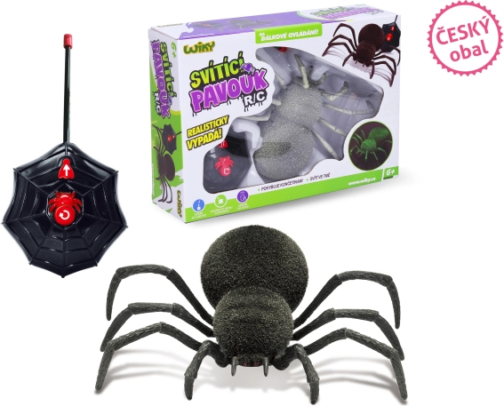Araignée RC lumineuse 20 cm