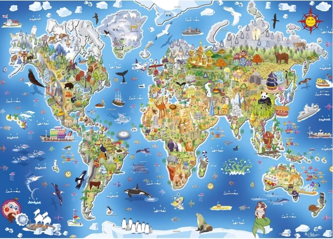 Educational Puzzle Our World 250 pieces