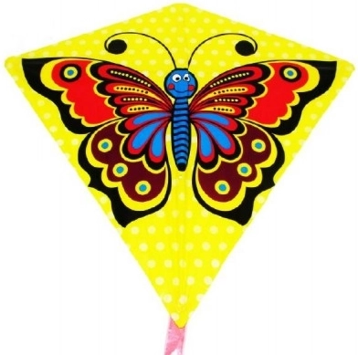 Cerf-volant Papillon en plastique