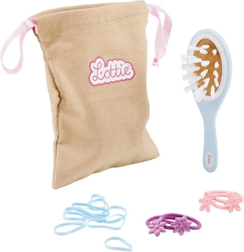 Lottie haarborstel met accessoires