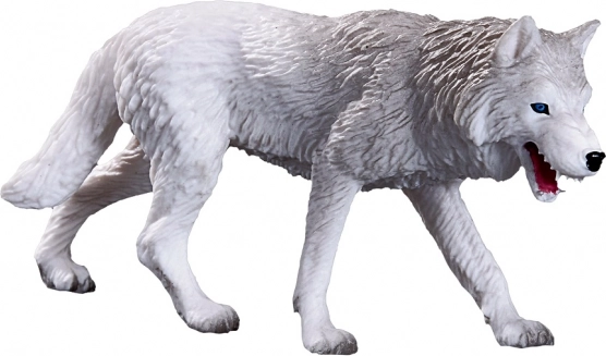 Realistic Arctic Wolf Figurine
