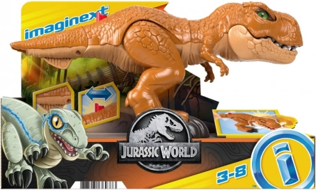 Imaginext Jurassic World Attacking T‑Rex figure
