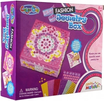 Creative Mosaic Jewelry Box for Kids