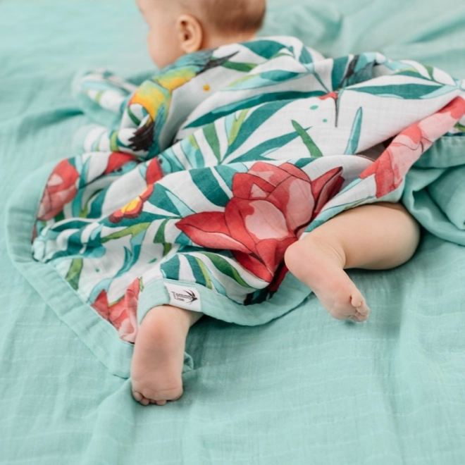 Airy Grace Cotton Muslin Blanket