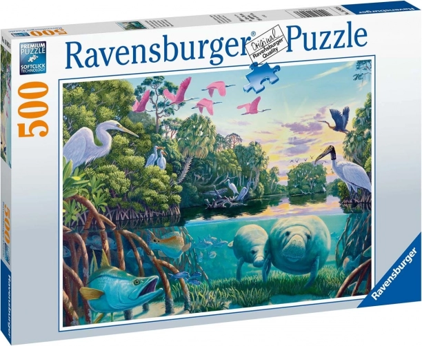 Ravensburger Puzzle Moments with Dugongs 500 Pieces