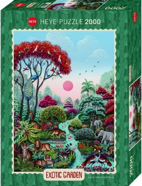 HEYE 2000-piece Puzzle – Paradise for Wild Animals