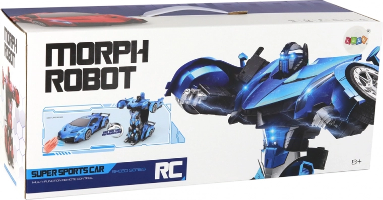 Působivá transformace auta na robota